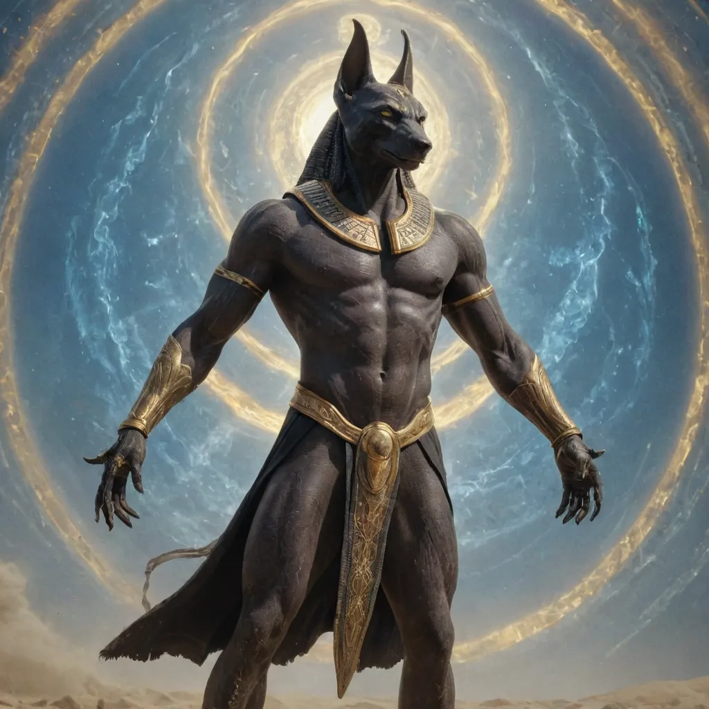 The Transformative Power of the Anubis Deity's Presence