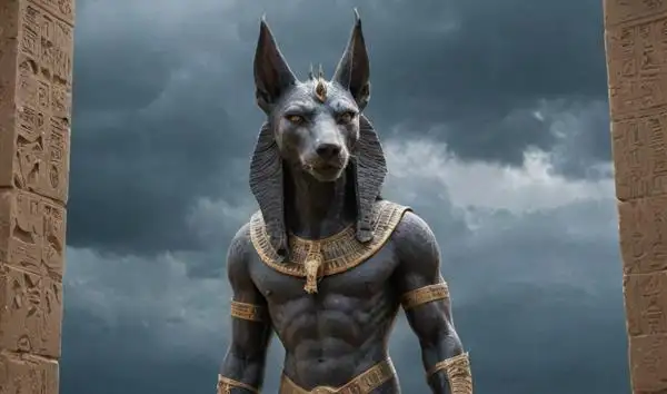 Anubis Protecting the Dead