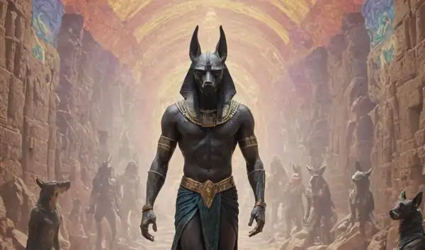 Anubis and the Journey to the Afterlife