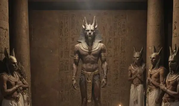 Anubis and the Mummification Process