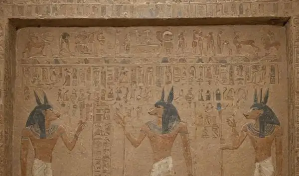 Anubis in Egyptian Funerary Art and Artifacts