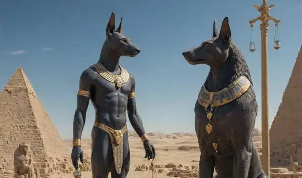 Anubis in the Afterlife and the Weighing of the Heart