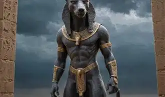 Anubis Protecting the Dead