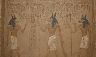 Anubis in Egyptian Funerary Art and Artifacts