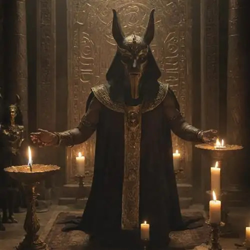 Anointing with the Oils of Anubis