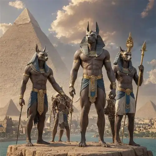 Anubis Connections to Other Egyptian Deities