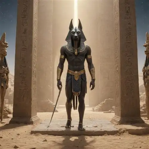 Anubis - Anubis: The Psychopomp's Role in Life's Transitions