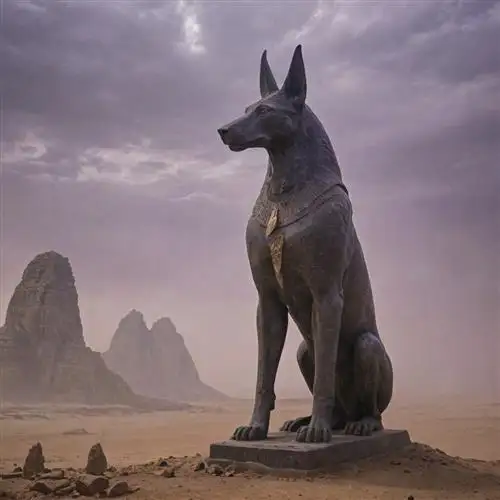 Anubis Presides Over the Dead