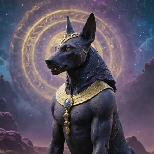 Anubis - Anubis, the Jackal-Headed God of the Underworld