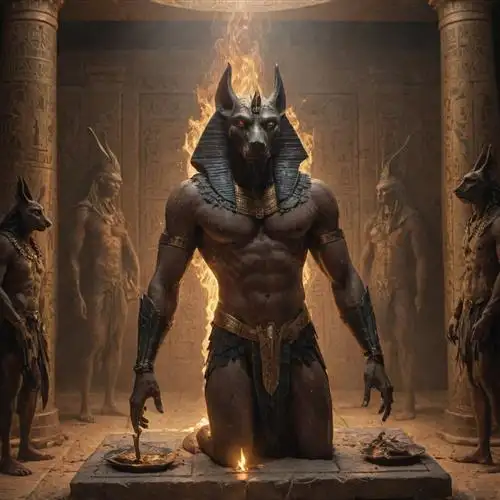 Anubis - Explore the Symbolic Significance of Anubis' Role in the Weighing of the Heart