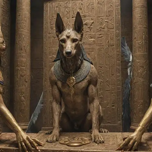 Anubis Weighing the Heart