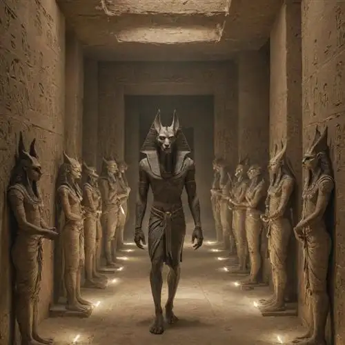 Anubis - Explore the role of Anubis in the journey to the afterlife