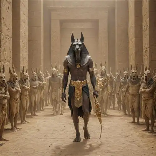 Anubis and the Journey to the Afterlife