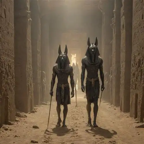 Anubis and the Journey to the Underworld