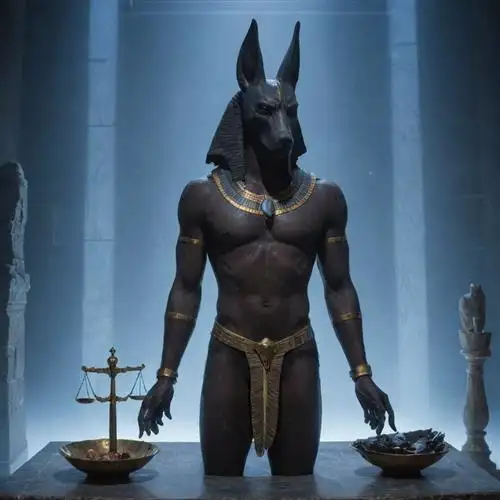 Anubis and the Judgement of the Dead