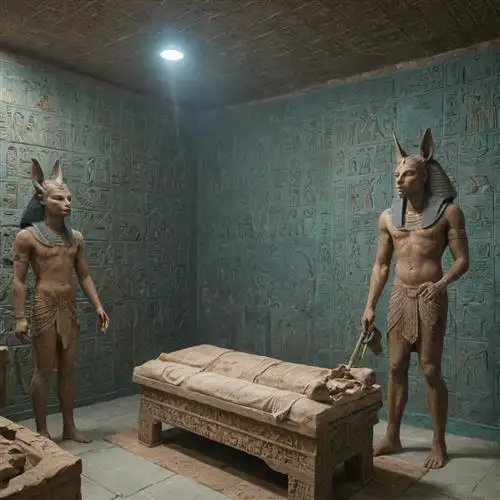 Anubis and the Mummification Process