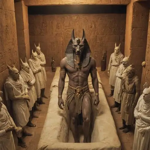 Anubis - The Jackal-Headed God's Crucial Role in Preserving the Dead