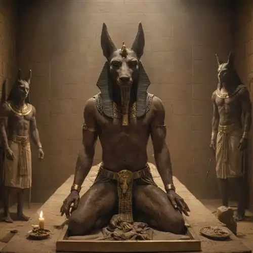 Anubis and the Mummification Process