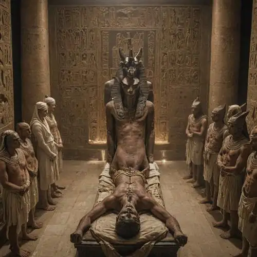 Anubis - The Crucial Role of Anubis in the Sacred Ritual of Mummification