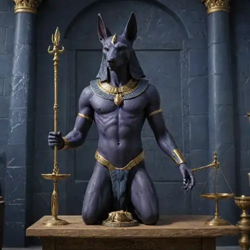 Anubis and the Weighing of the Heart