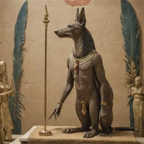 Anubis and the Weighing of the Heart Ceremony