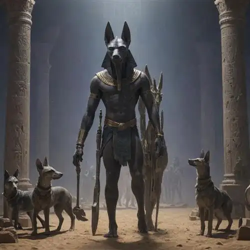 Anubis as a Guide to the Underworld