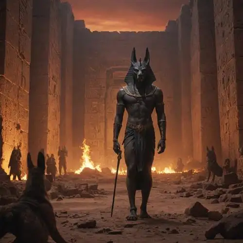 Anubis in the Underworld