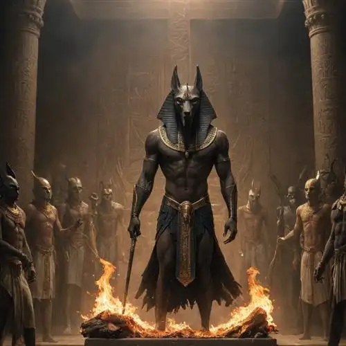 Anubis the Guardian of the Dead