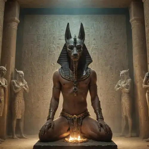 Anubis - Anubis's Vital Role in the Mummification Process and the Afterlife