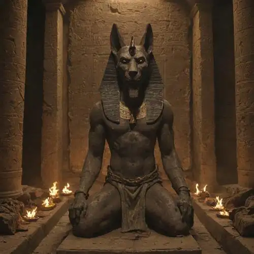 Mummification Rites of Anubis