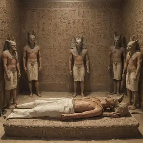 Anubis - Exploring the Integral Role of Anubis in the Mummification Process