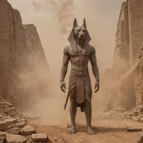 The Ancient Egyptian God Anubis