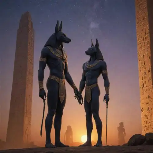 The Iconic Representation of Anubis