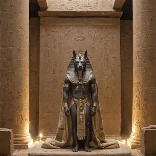 Anubis - The Jackal-Headed God and His Crucial Role in Funerary Rites